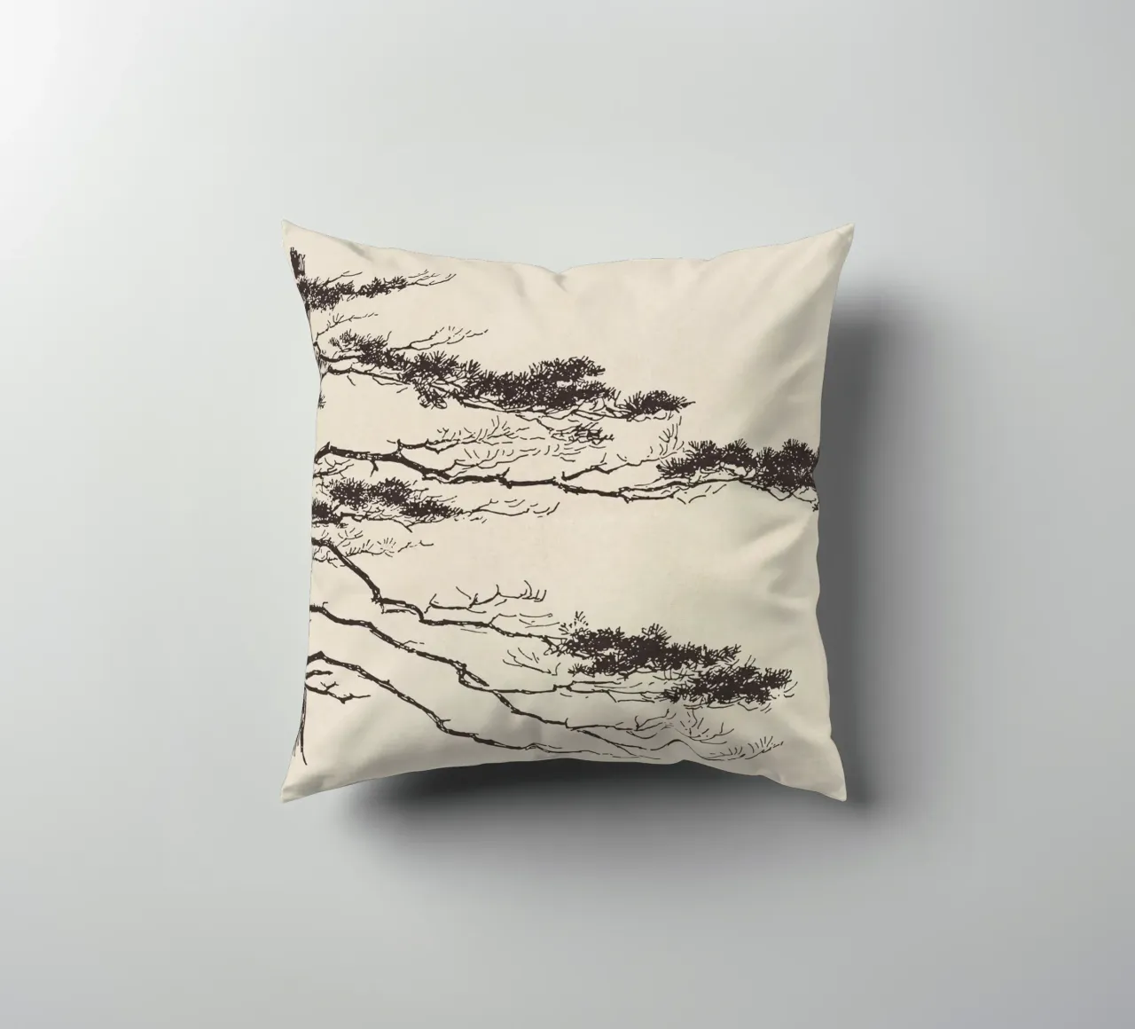 Pine Tree Branch no. 2 cuscino da apoloprints