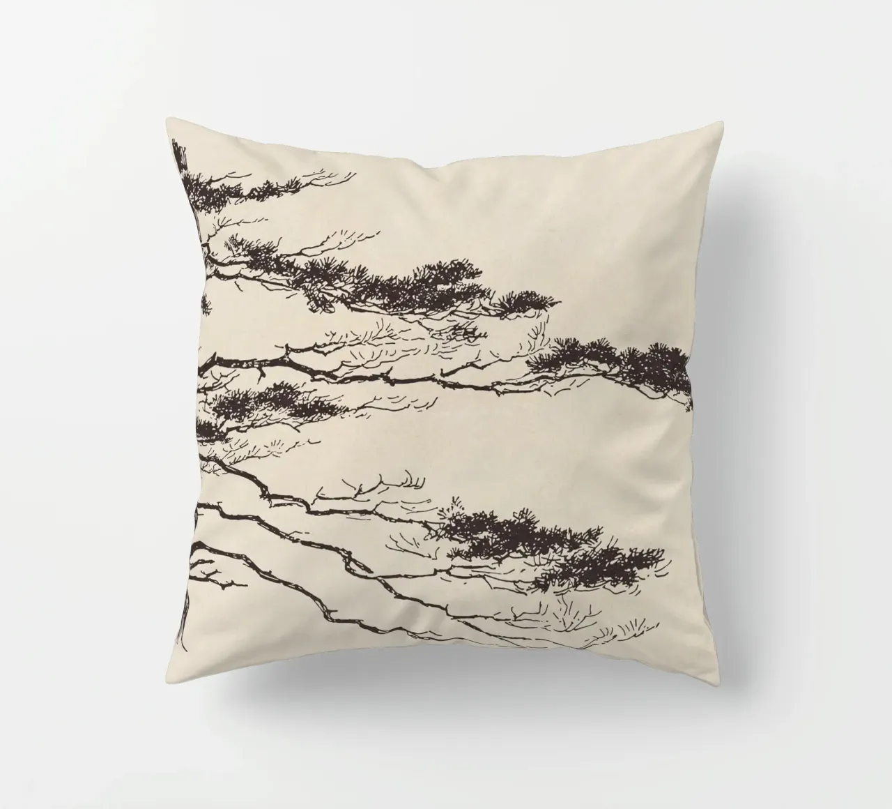 Pine Tree Branch no. 2 cuscino da apoloprints