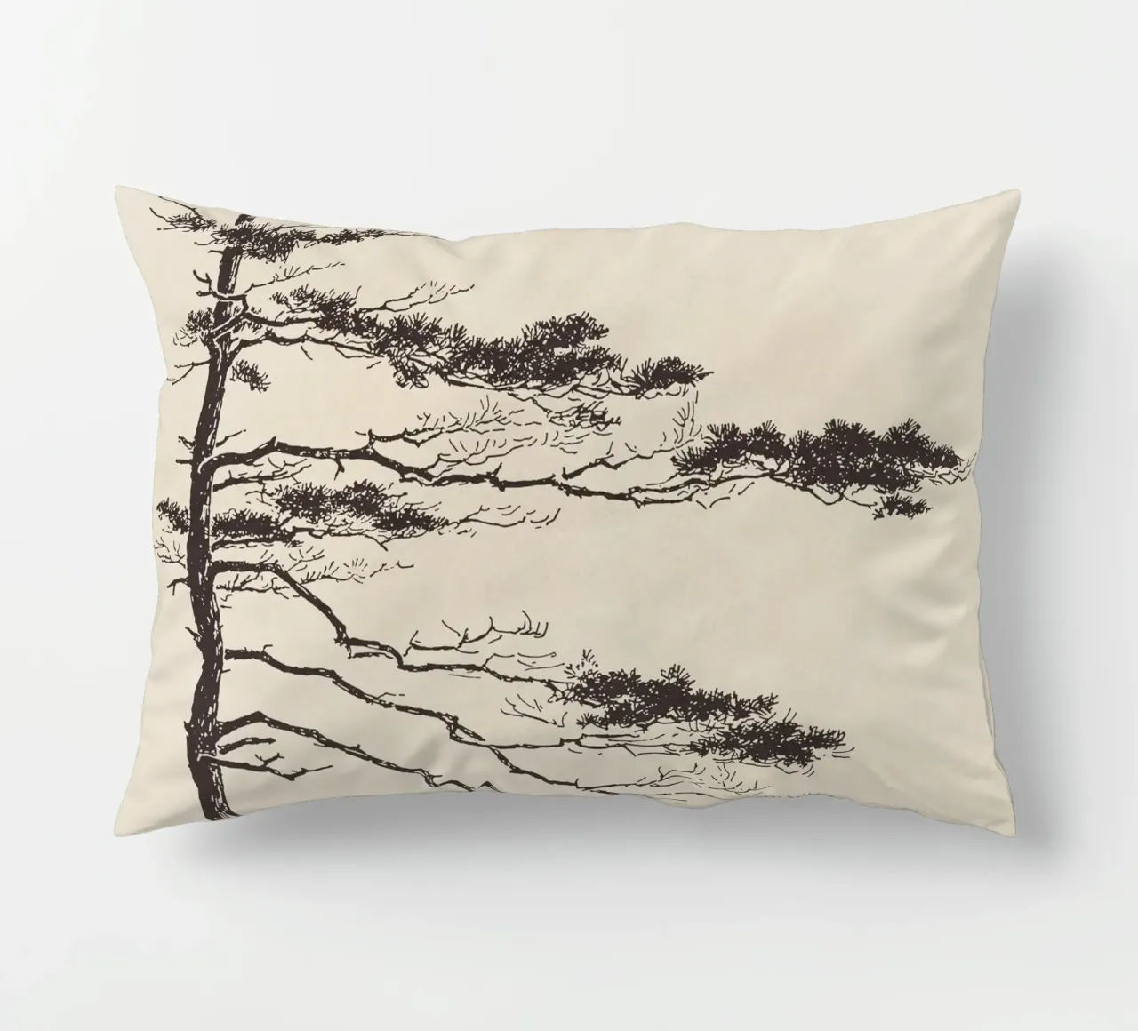 Pine Tree Branch no. 2 cuscino da apoloprints