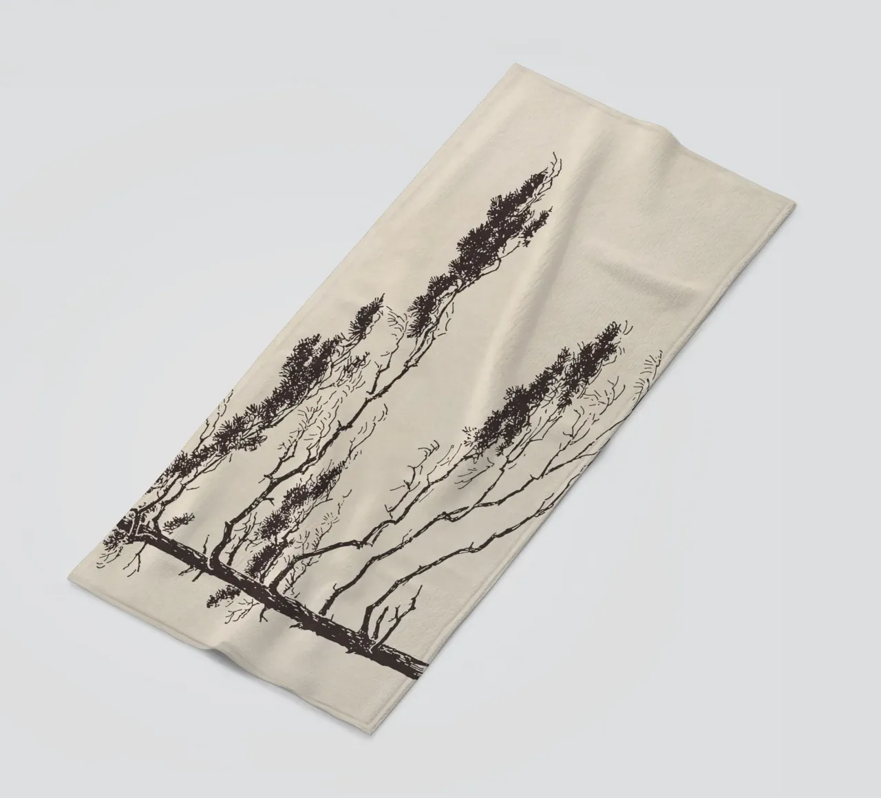 Pine Tree Branch no. 2 telo mare da apoloprints