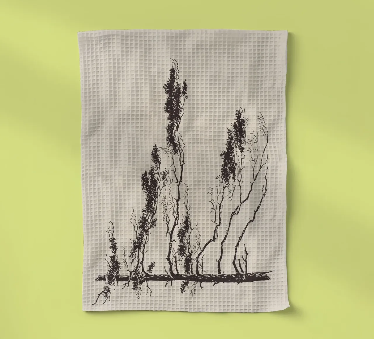 Pine Tree Branch no. 2 torchon de apoloprints