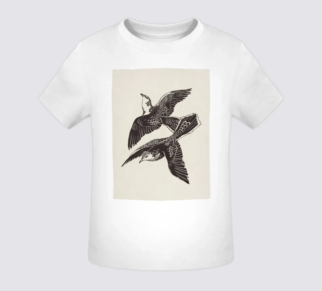 Two Birds in Flight maglietta neonato da apoloprints