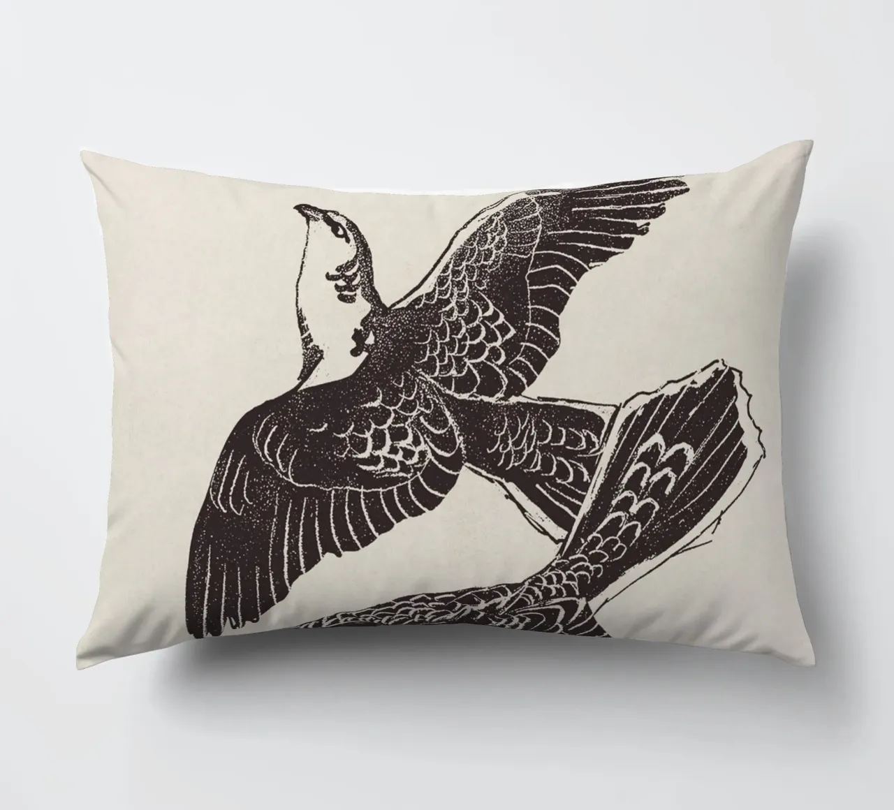 Two Birds in Flight cuscino da apoloprints