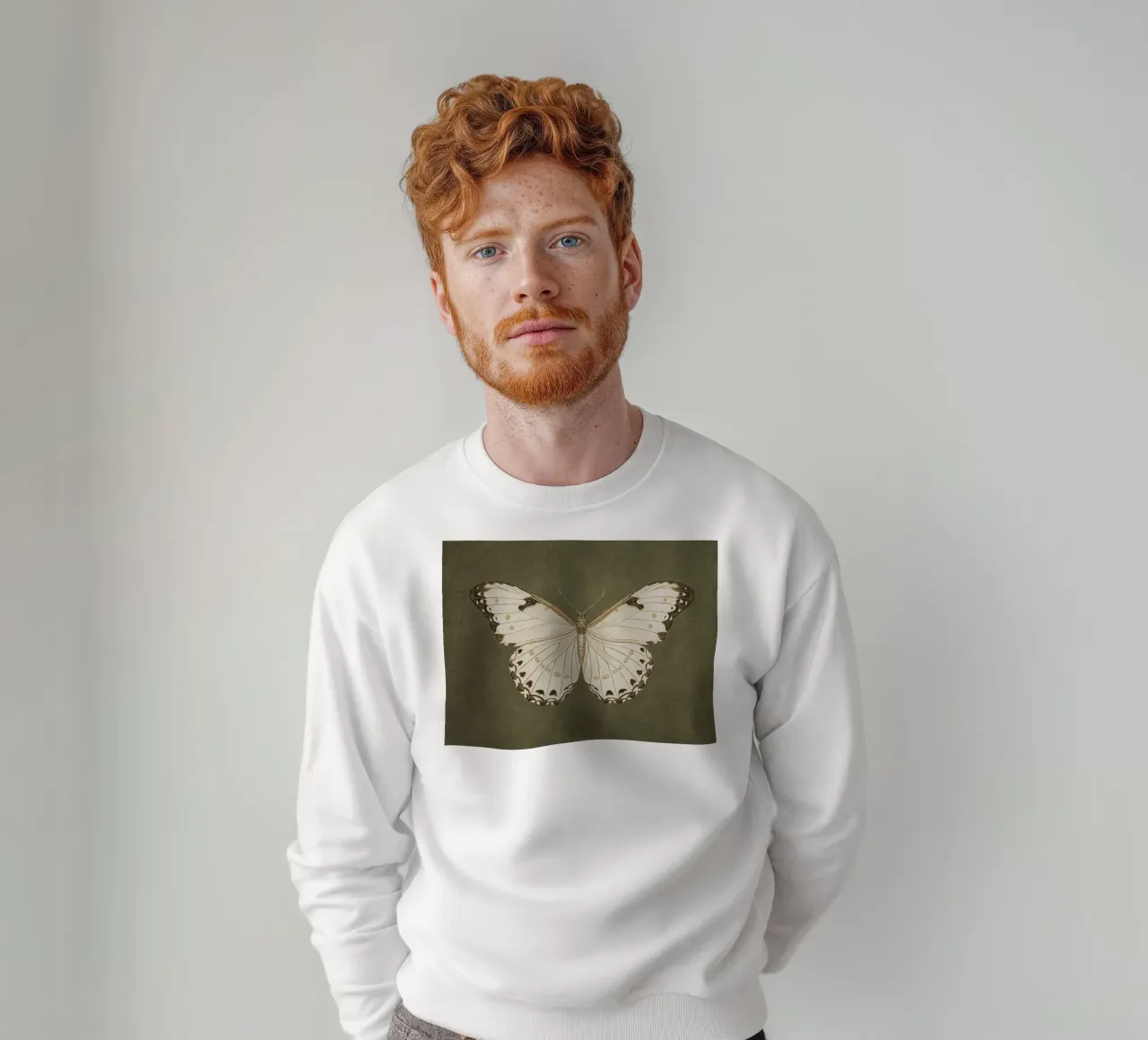 Moody Butterfly felpa da apoloprints
