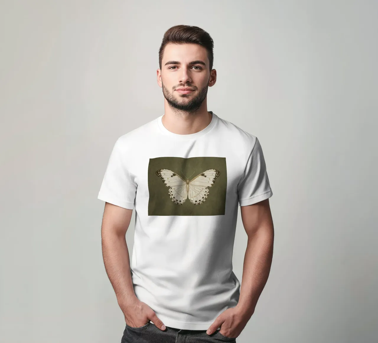 Moody Butterfly t-shirt da apoloprints