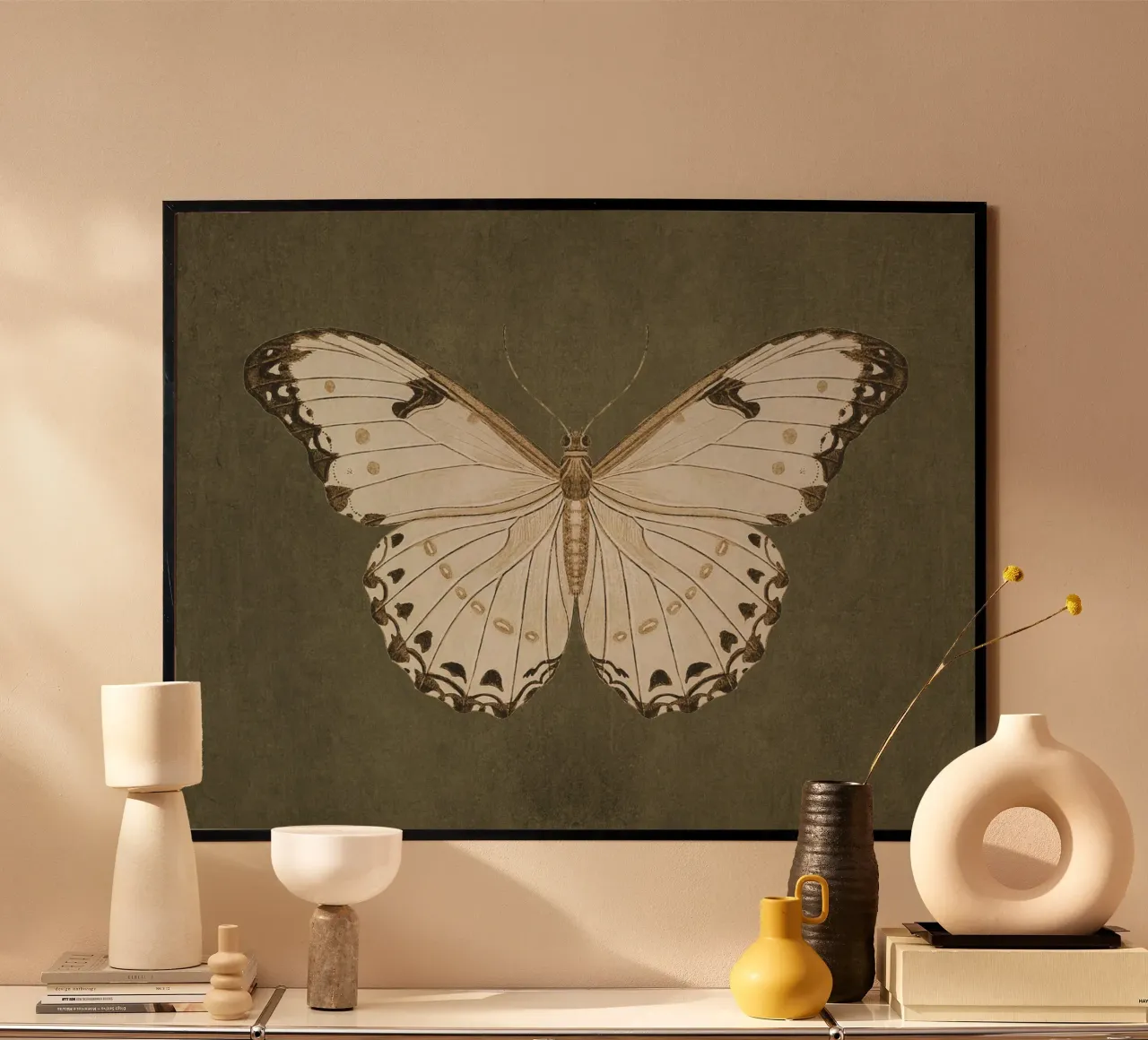 Moody Butterfly carta hahnemühle da apoloprints