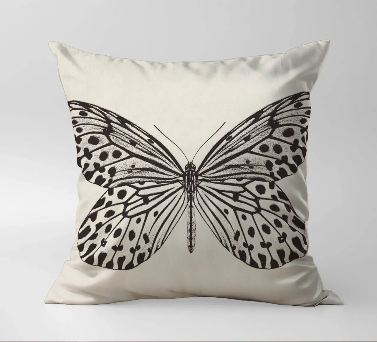 Butterfly Boho Sketch no. 1 cuscino da apoloprints