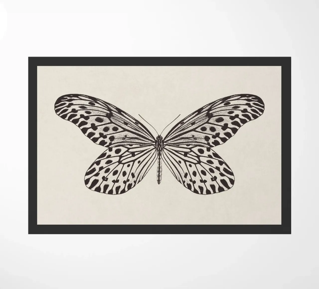Butterfly Boho Sketch no. 1 zerbino da apoloprints