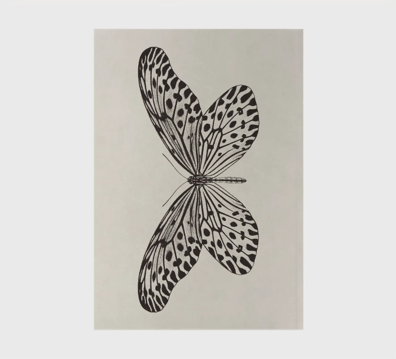 Butterfly Boho Sketch no. 1 notebook by apoloprints