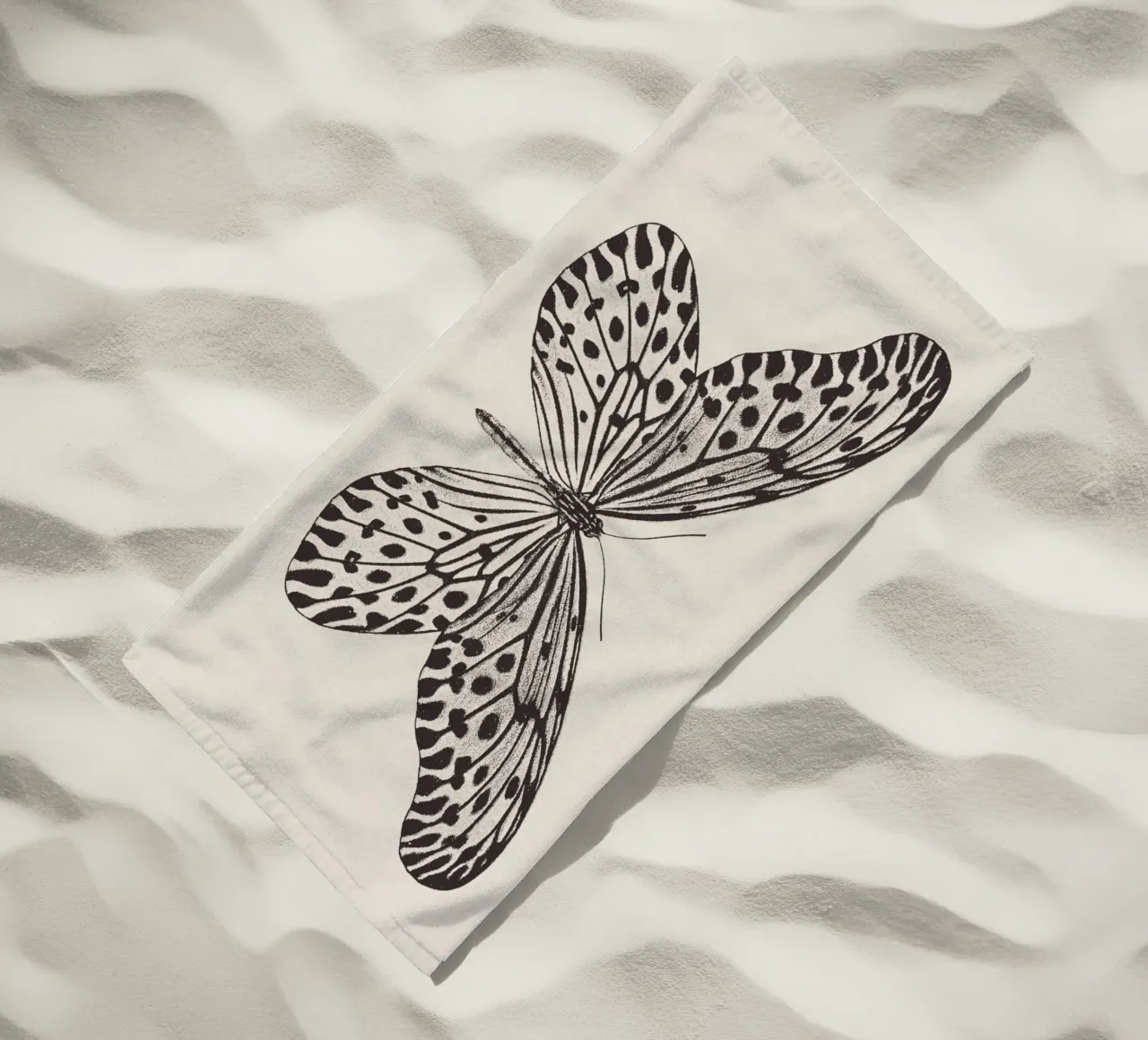 Butterfly Boho Sketch no. 1 telo mare da apoloprints