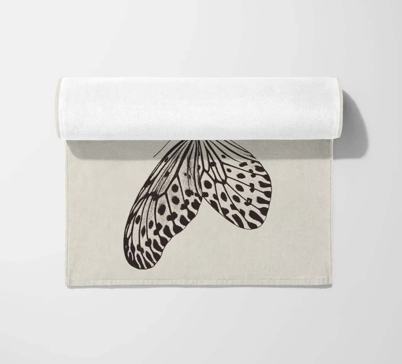 Butterfly Boho Sketch no. 1 toalla de playa de apoloprints