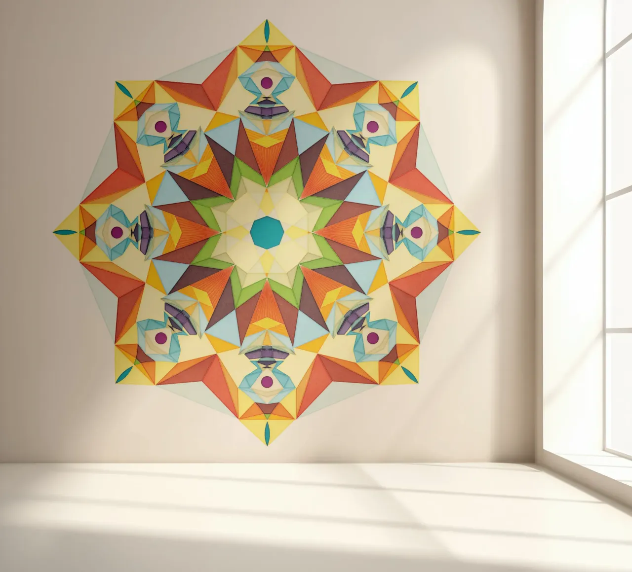 Dervish fotobehang van Abstract 888