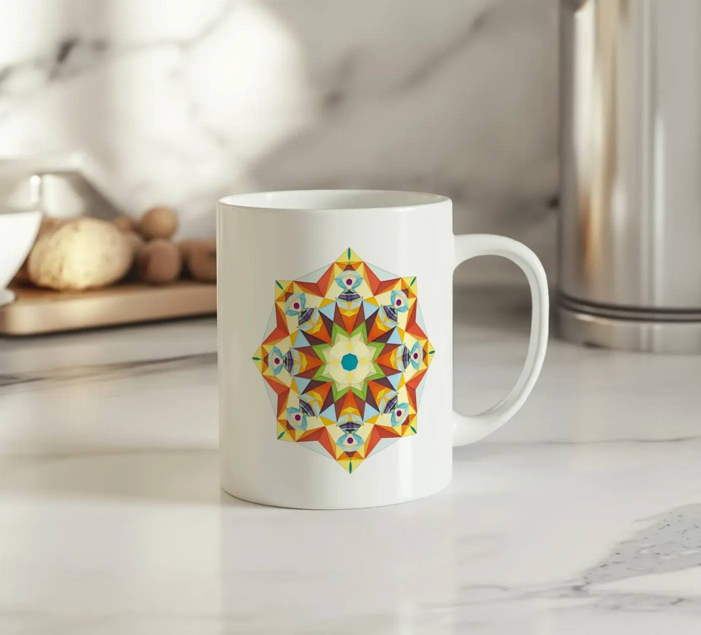 Dervish ceramic mug by Lines Inside