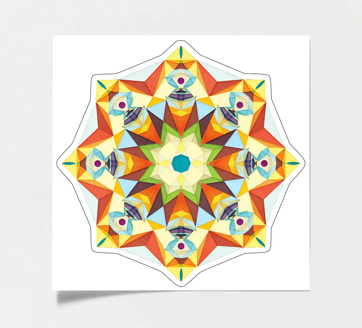 Dervish sticker sheet by Lines Inside