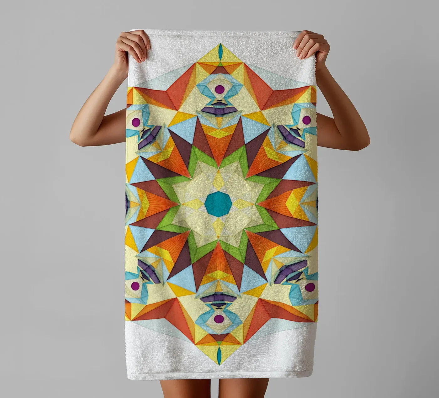 Dervish badhanddoek van Lines Inside