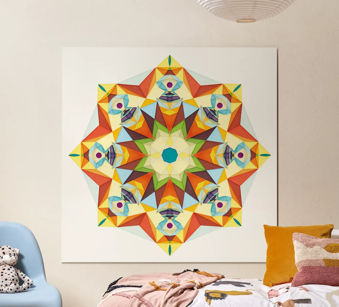 Dervish poster de Lines Inside