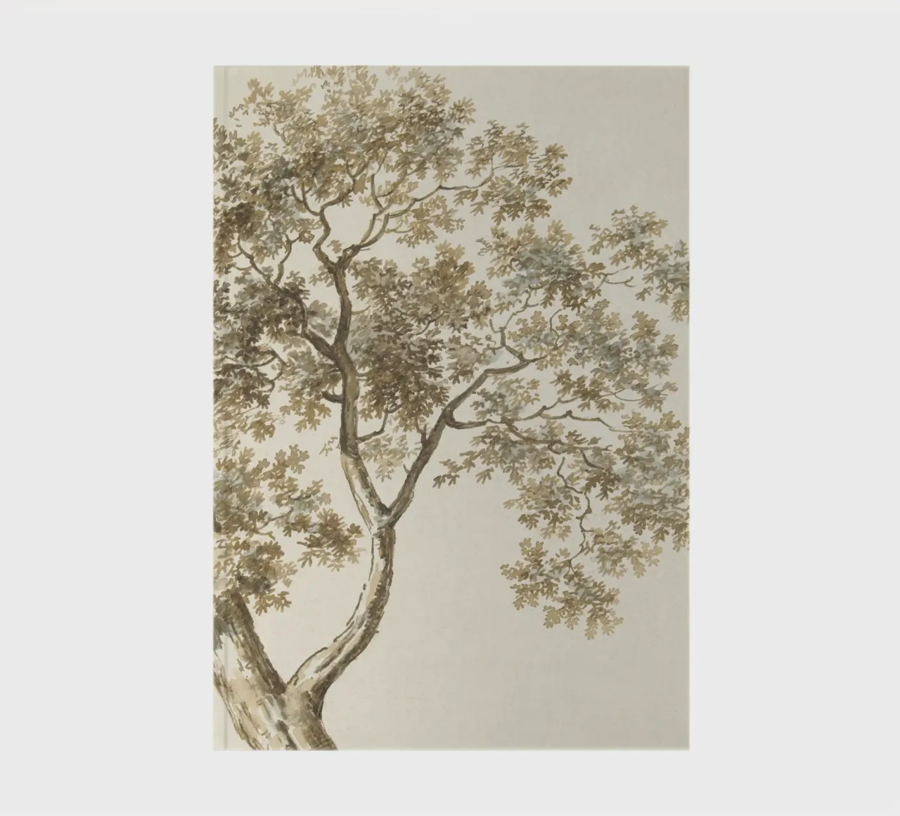 Oak Tree Branch notebook by apoloprints
