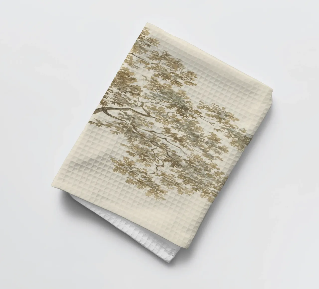 Oak Tree Branch canovaccio da cucina da apoloprints