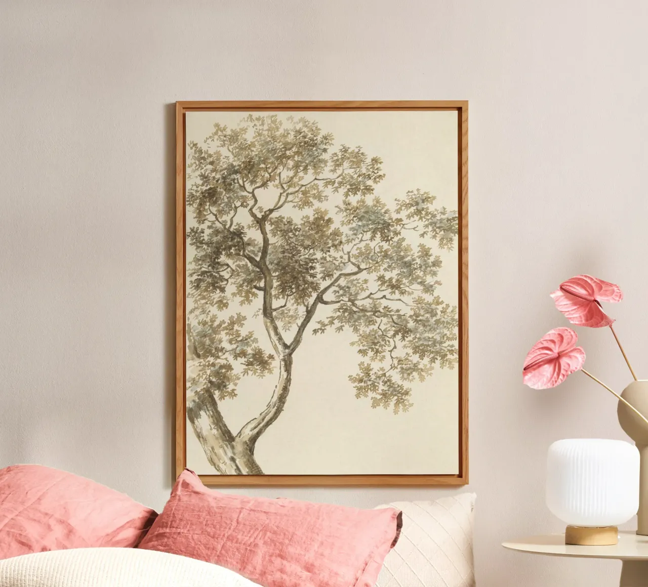 Oak Tree Branch alluminio dibond da apoloprints