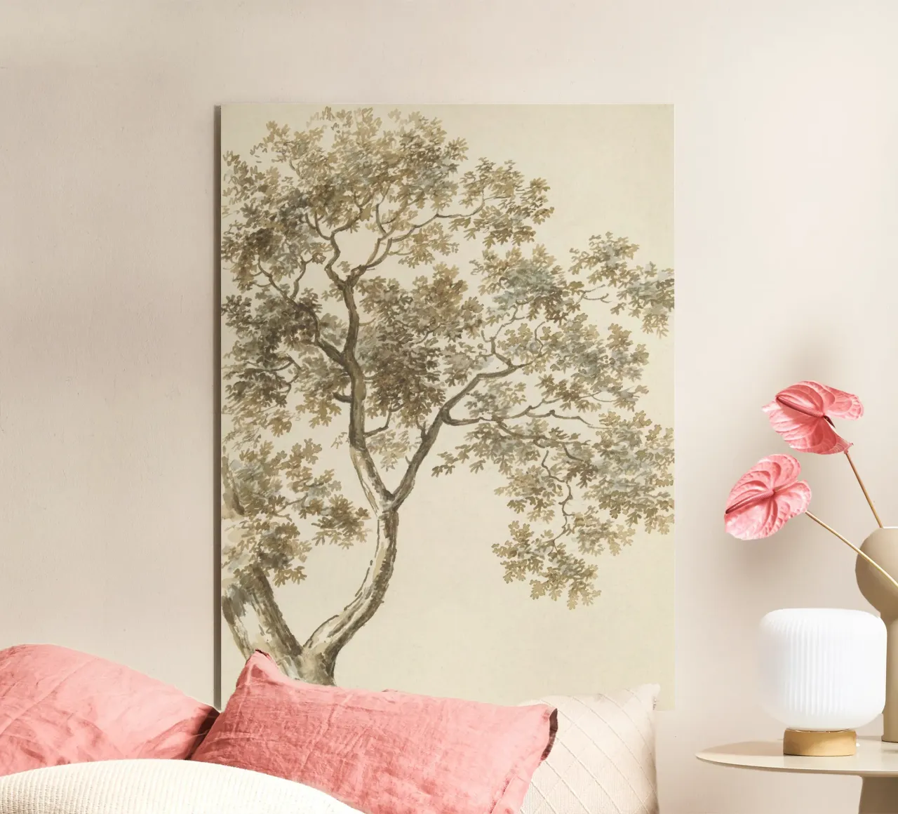 Oak Tree Branch alluminio dibond da apoloprints