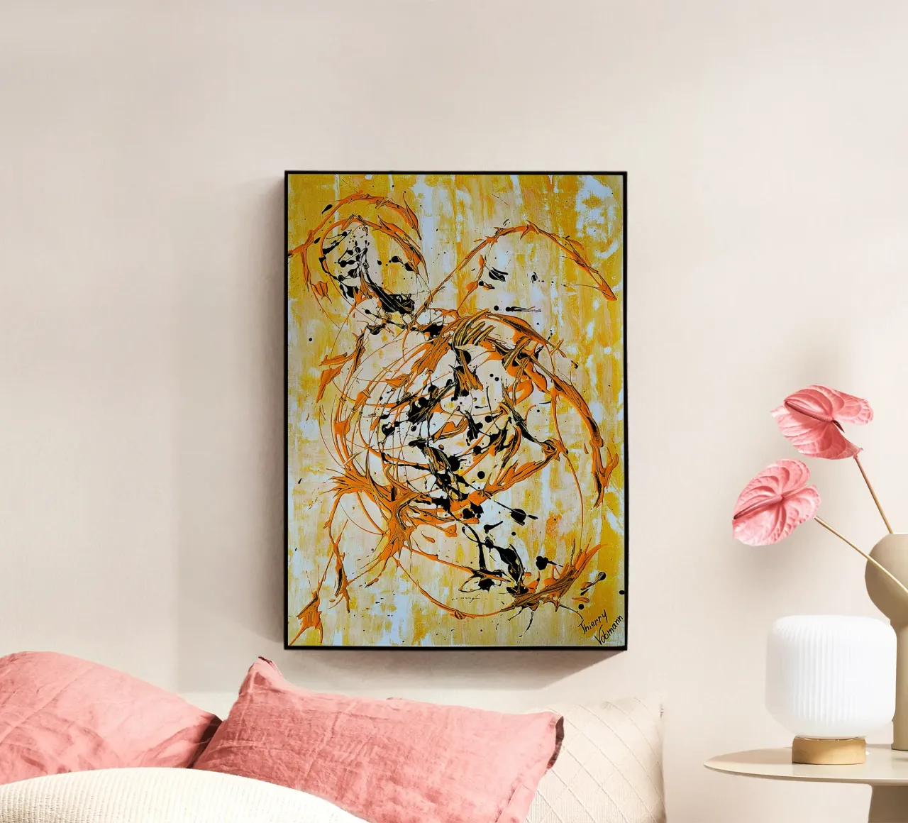 IDEAL GIFT 89 plexiglass da Thierry Vobmann Abstract painting