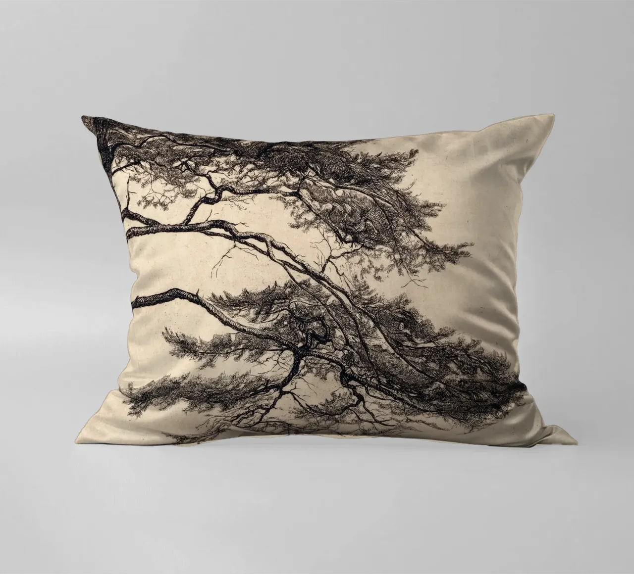 Pine Tree Branch no. 1 cuscino da apoloprints