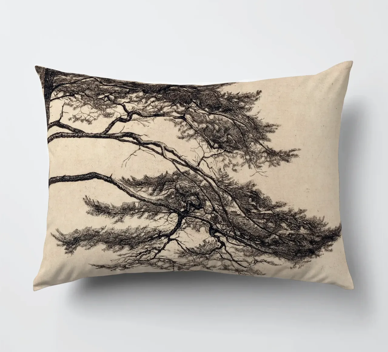 Pine Tree Branch no. 1 cuscino da apoloprints