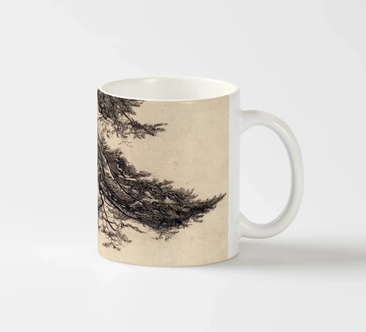 Pine Tree Branch no. 1 tazza in ceramica da apoloprints