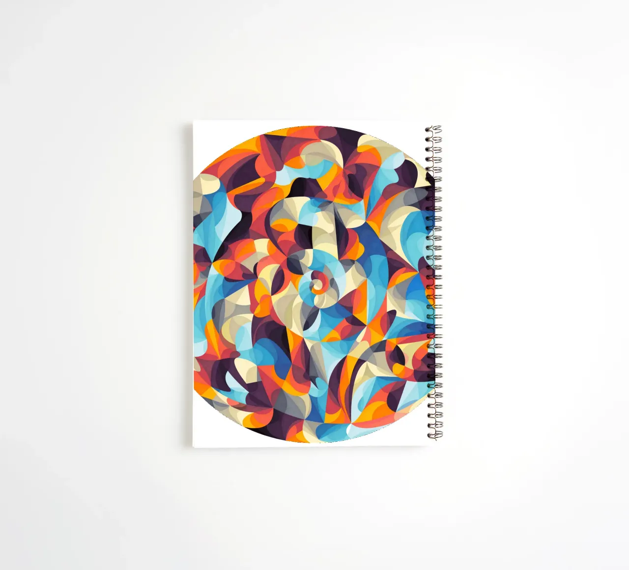 Color Power spiral notebook by lovely lines