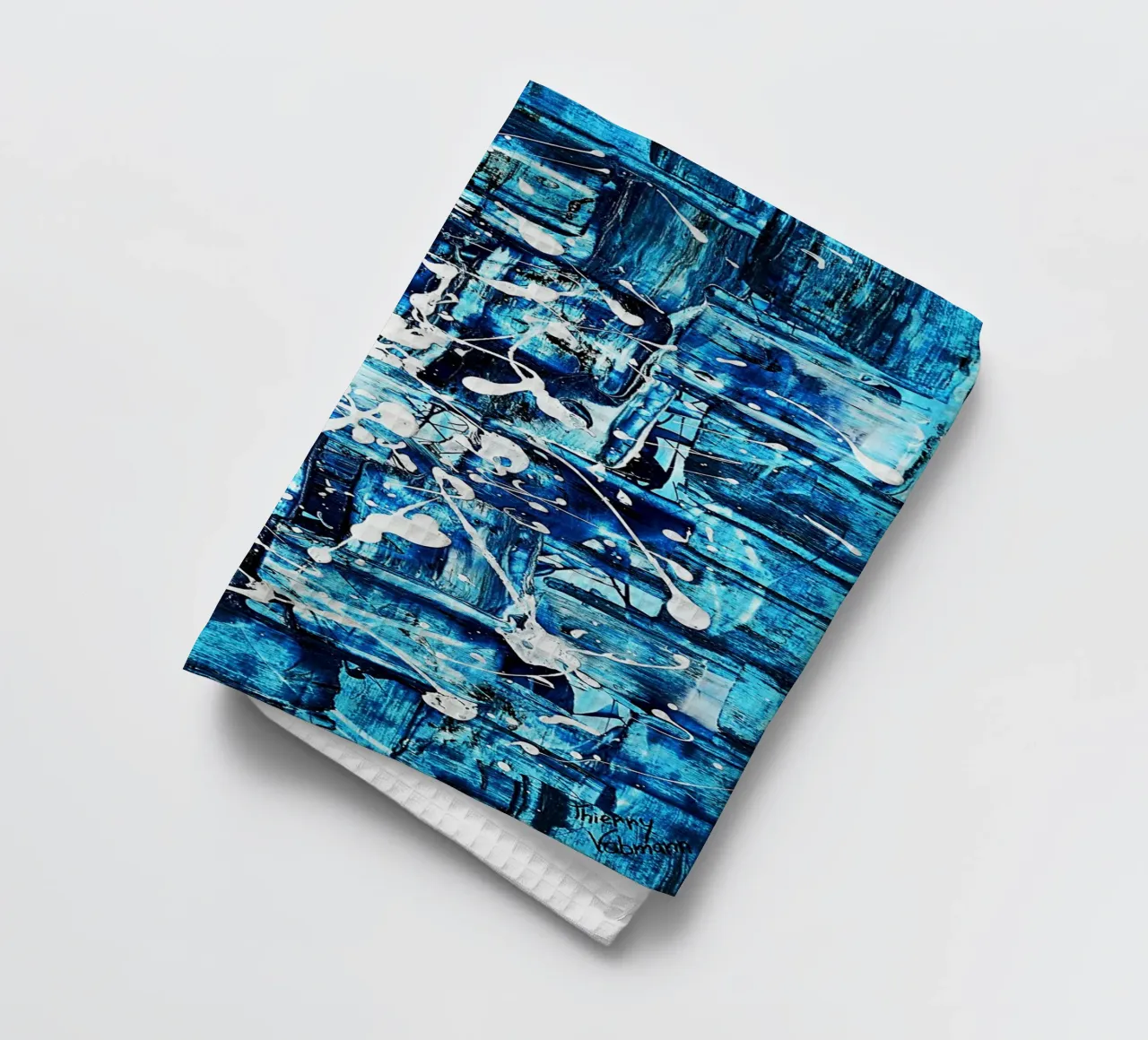 IDEAL GIFT 90 canovaccio da cucina da Thierry Vobmann Abstract painting