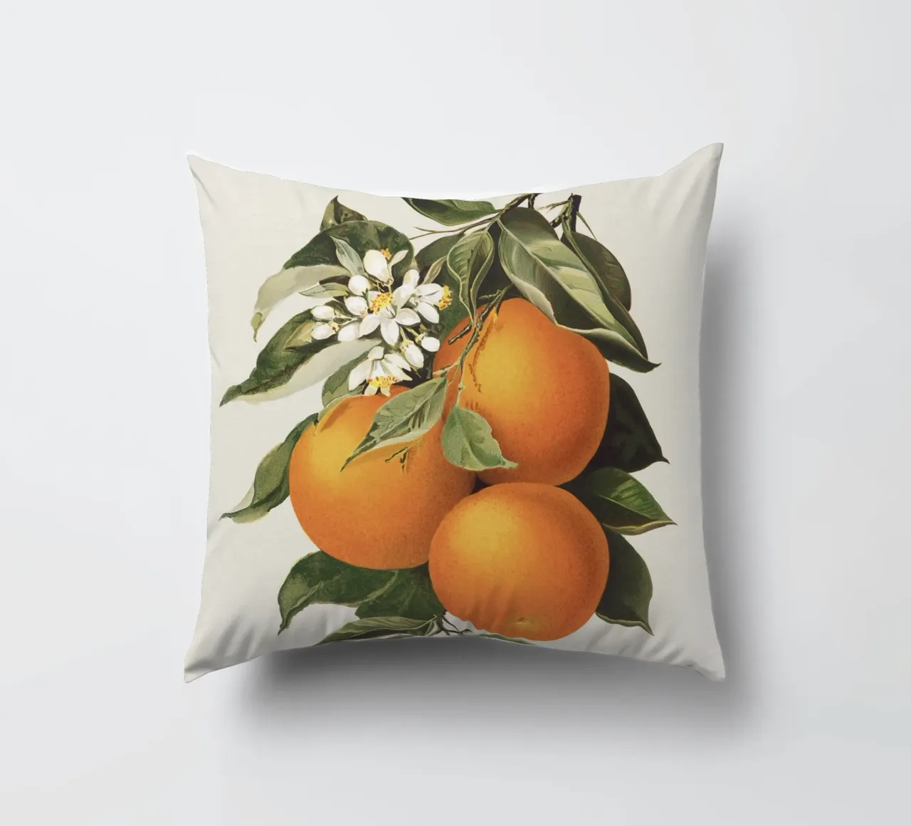 Orange Branch no. 1 cuscino da apoloprints