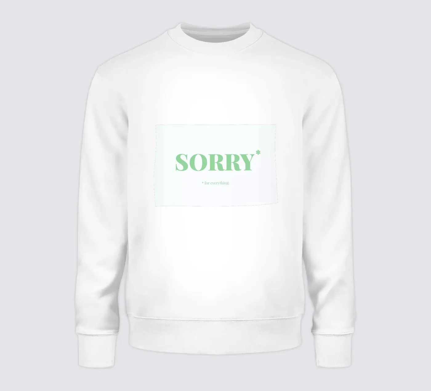 Sorry felpa da Chris Wharton