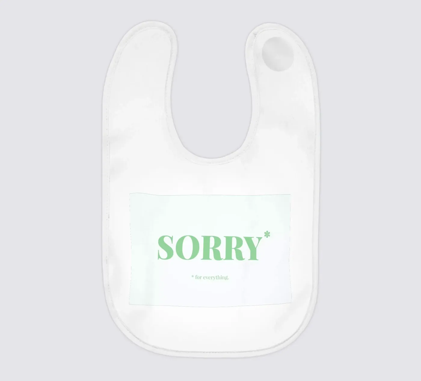 Sorry Babylätzchen von Chris Wharton