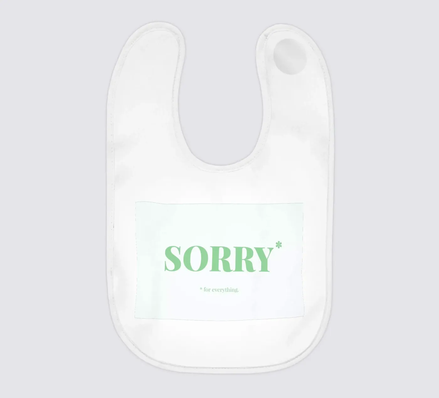 Sorry Babylätzchen von Chris Wharton