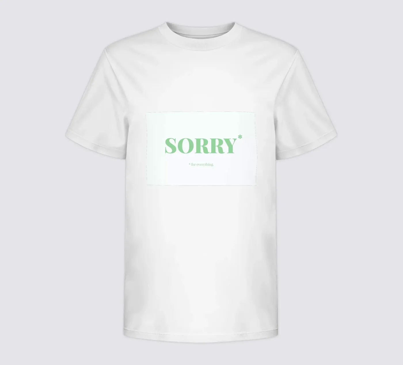Sorry t-shirt bambini da Chris Wharton
