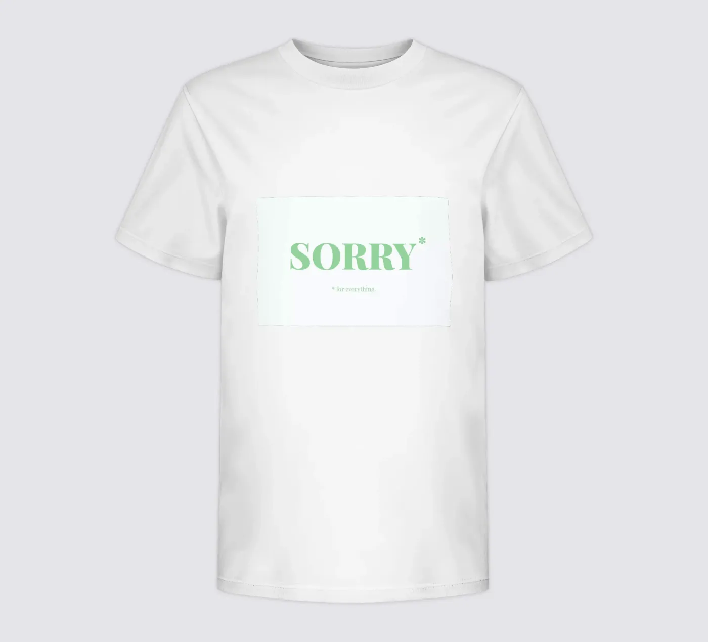 Sorry Kinder T-Shirt von Chris Wharton