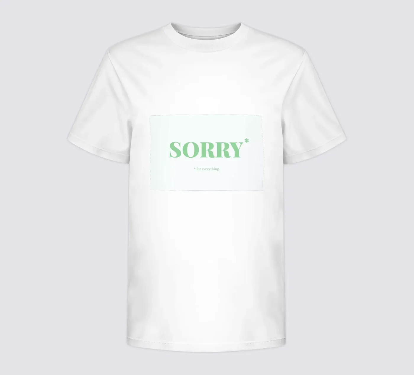 Sorry t-shirt bambini da Chris Wharton