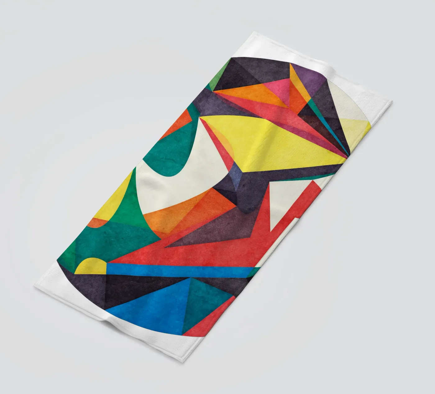 Truly beach towel by Abstract Joy