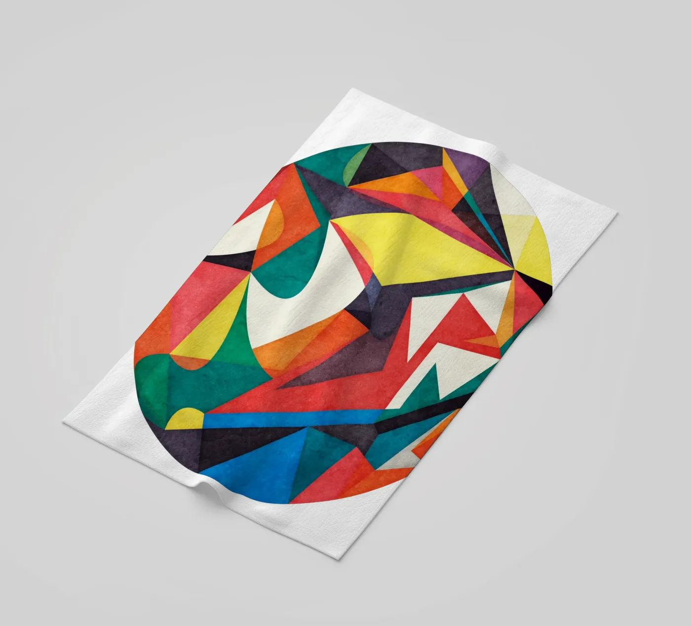 Truly beach towel by Abstract Joy