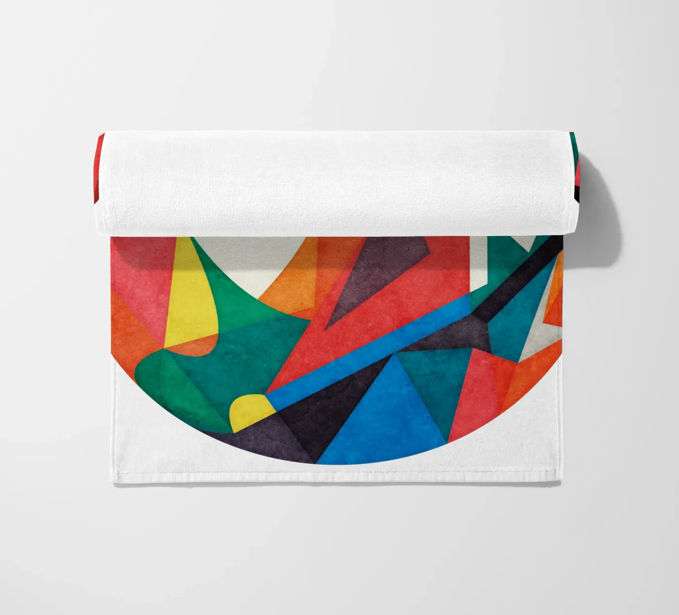 Truly beach towel by Abstract Joy