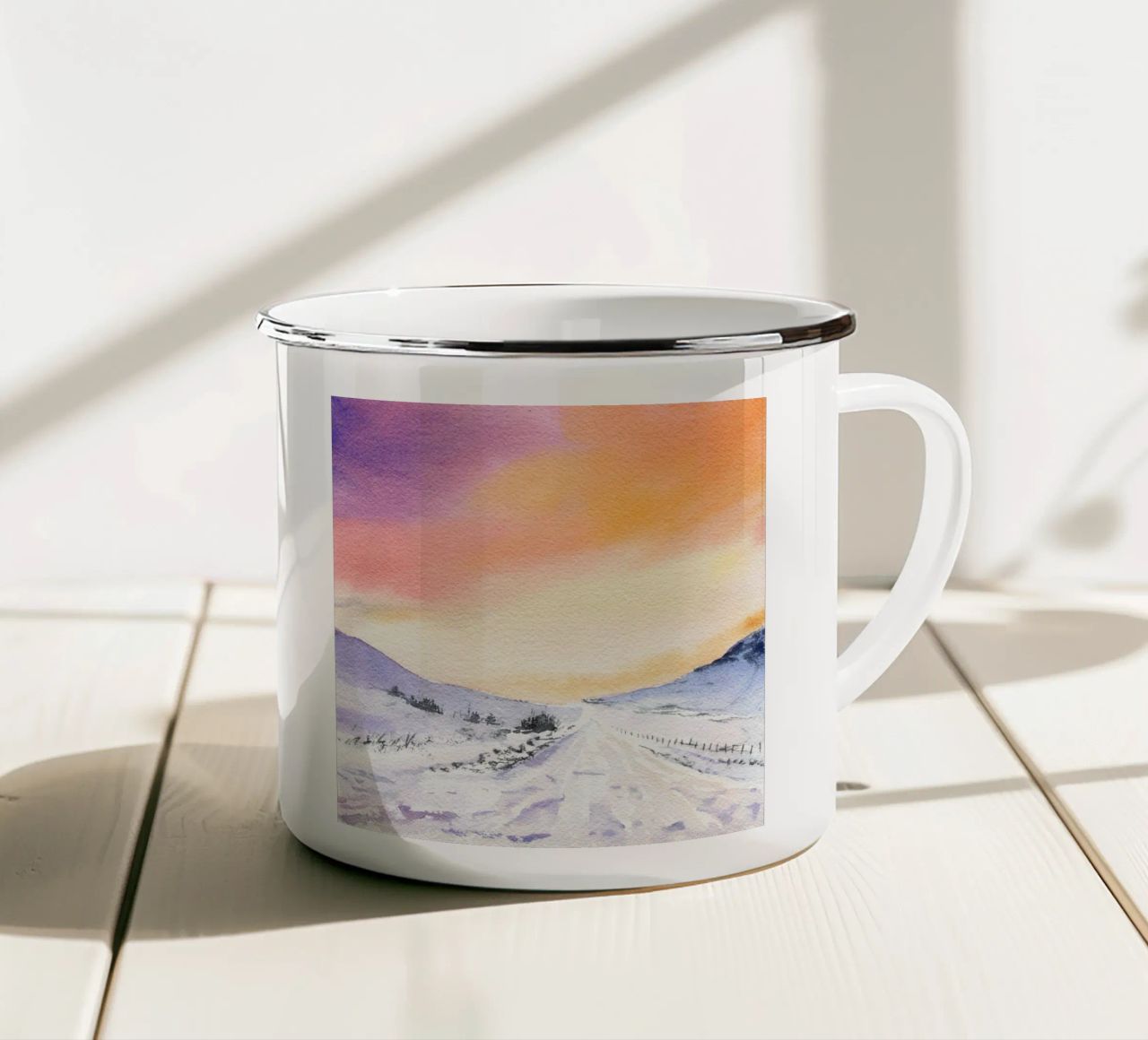 Winterabend tazza in smalto da youdesignme