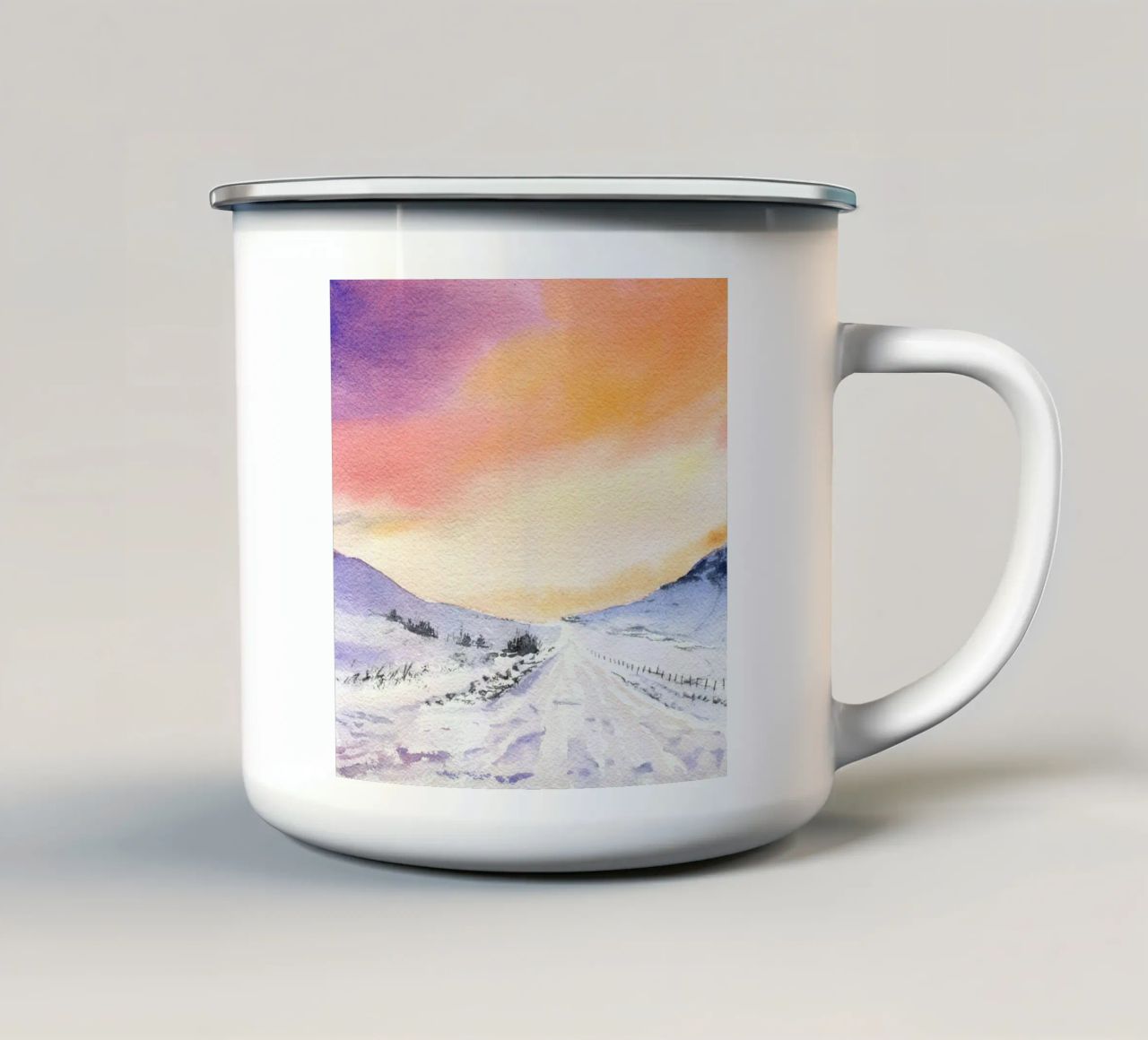Winterabend tazza in smalto da youdesignme