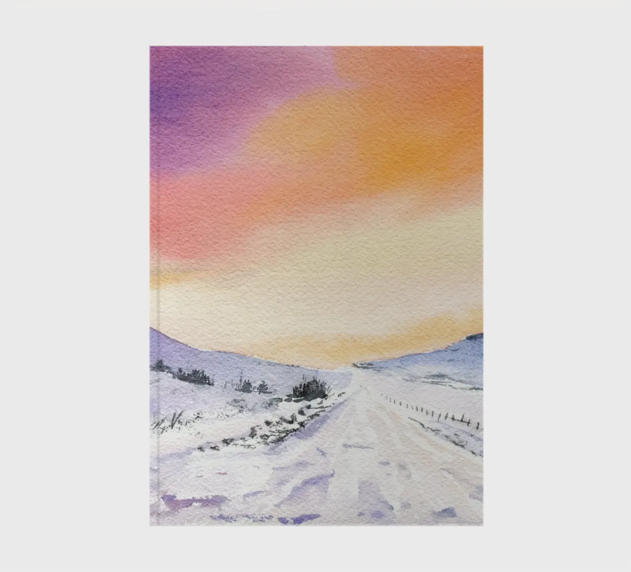 Winterabend notebook by youdesignme