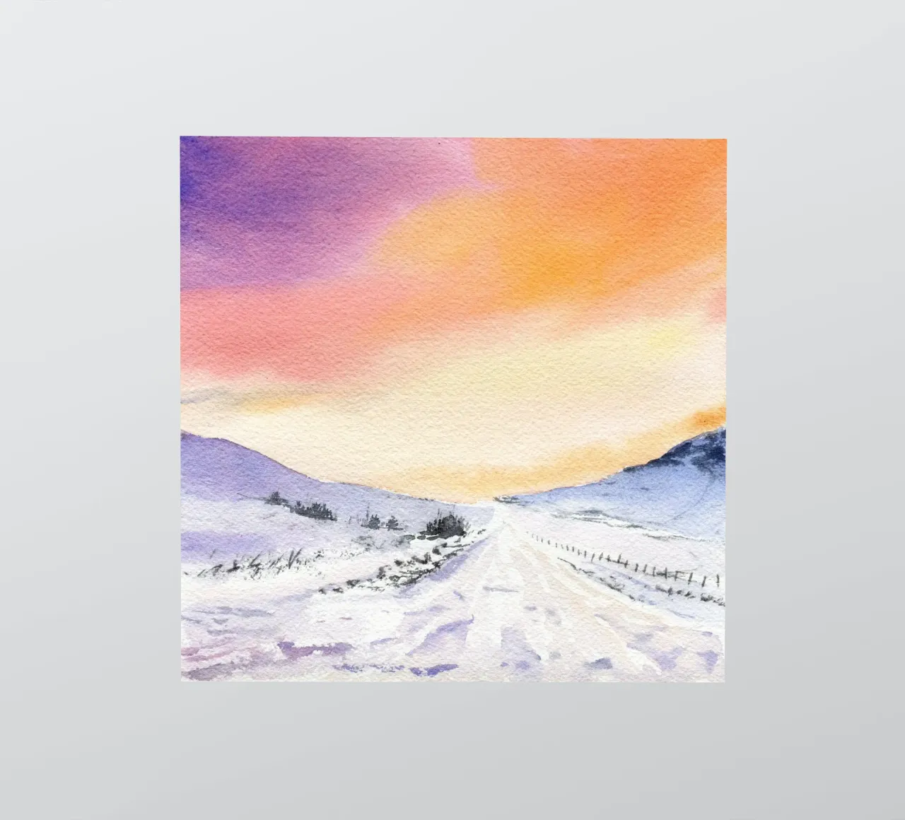 Winterabend sticker by youdesignme