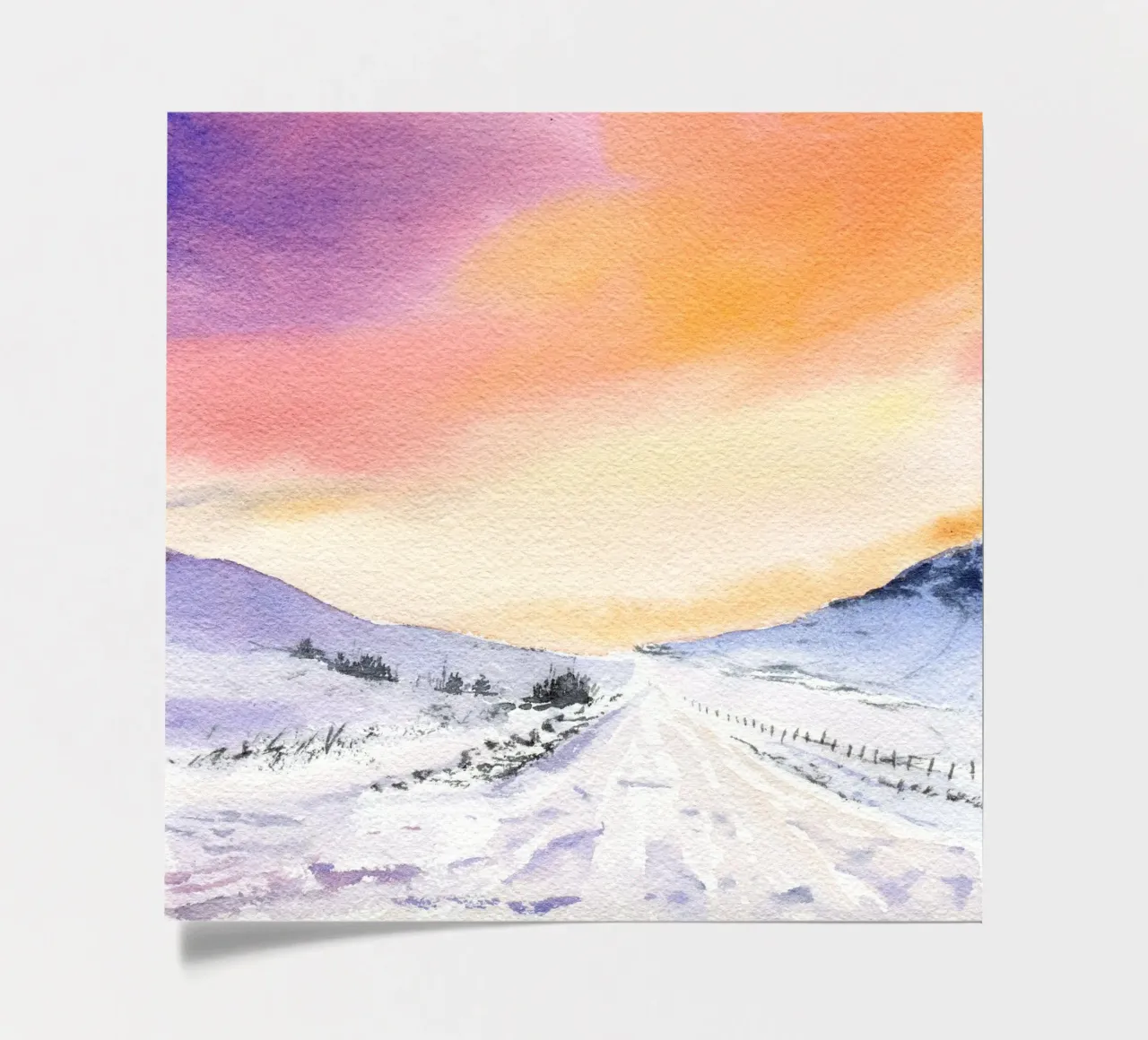 Winterabend sticker sheet by youdesignme