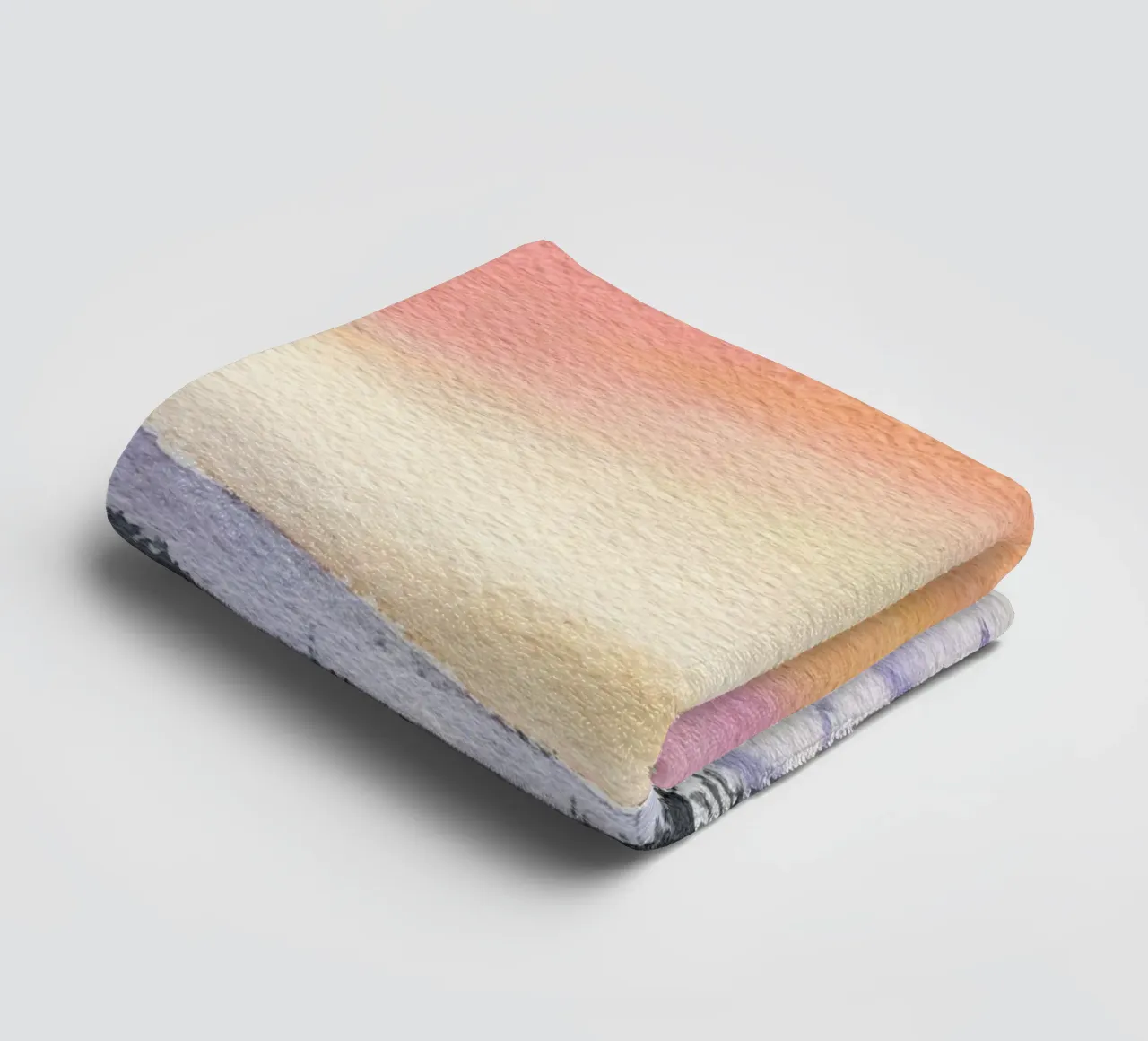 Winterabend badhanddoek van youdesignme