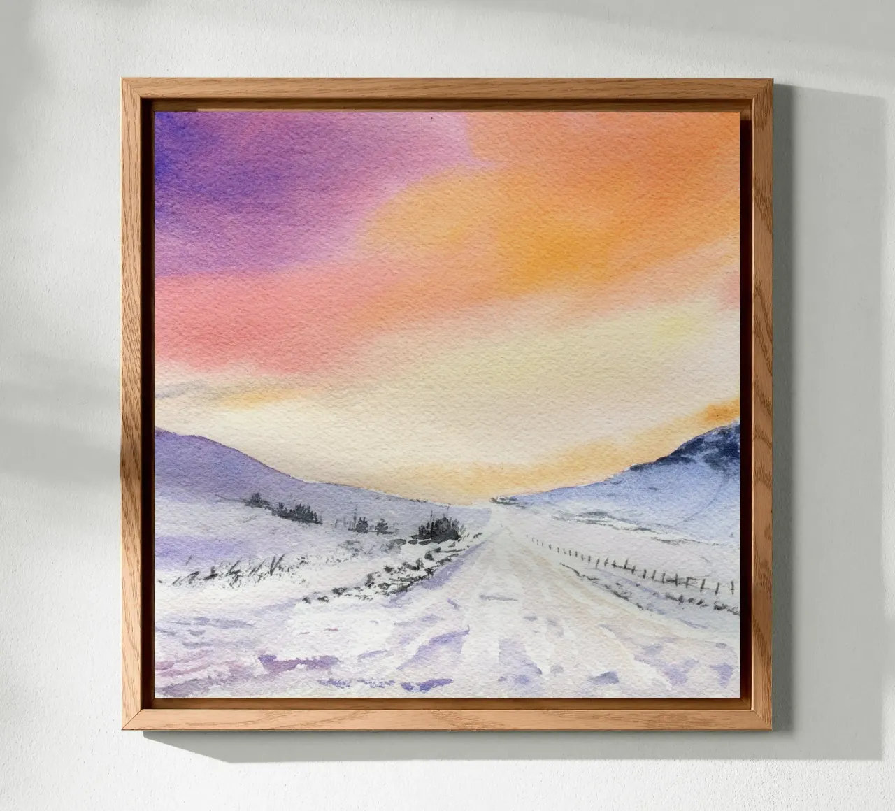 Winterabend alluminio dibond da youdesignme