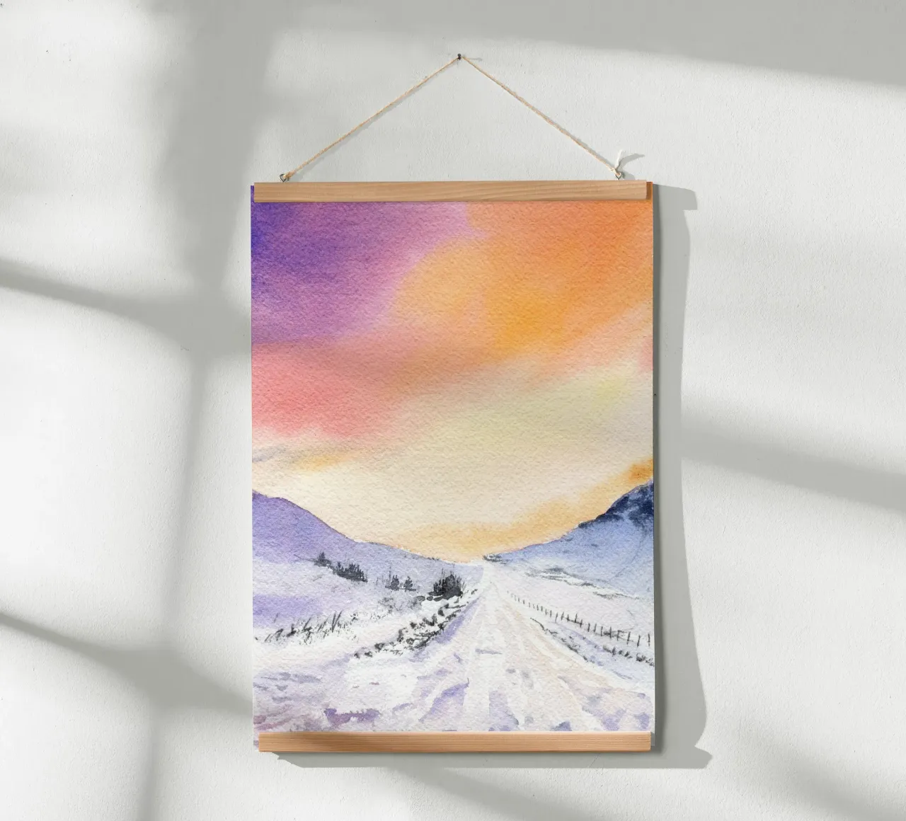 Winterabend poster da youdesignme