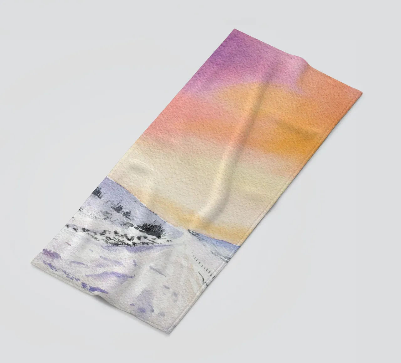 Winterabend telo mare da youdesignme