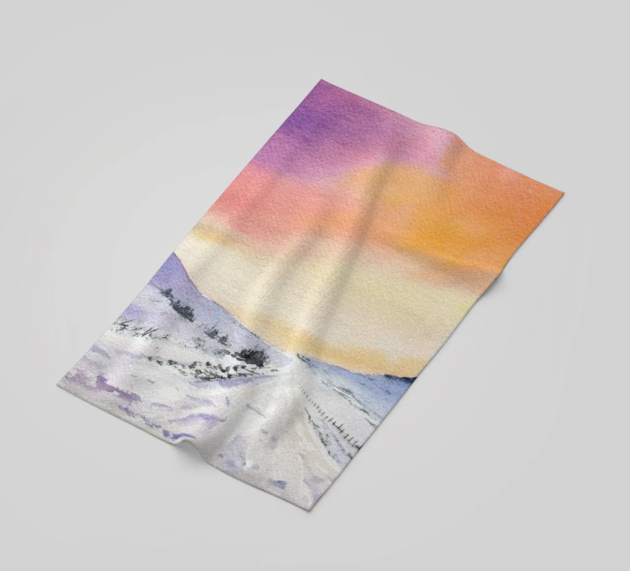 Winterabend telo mare da youdesignme